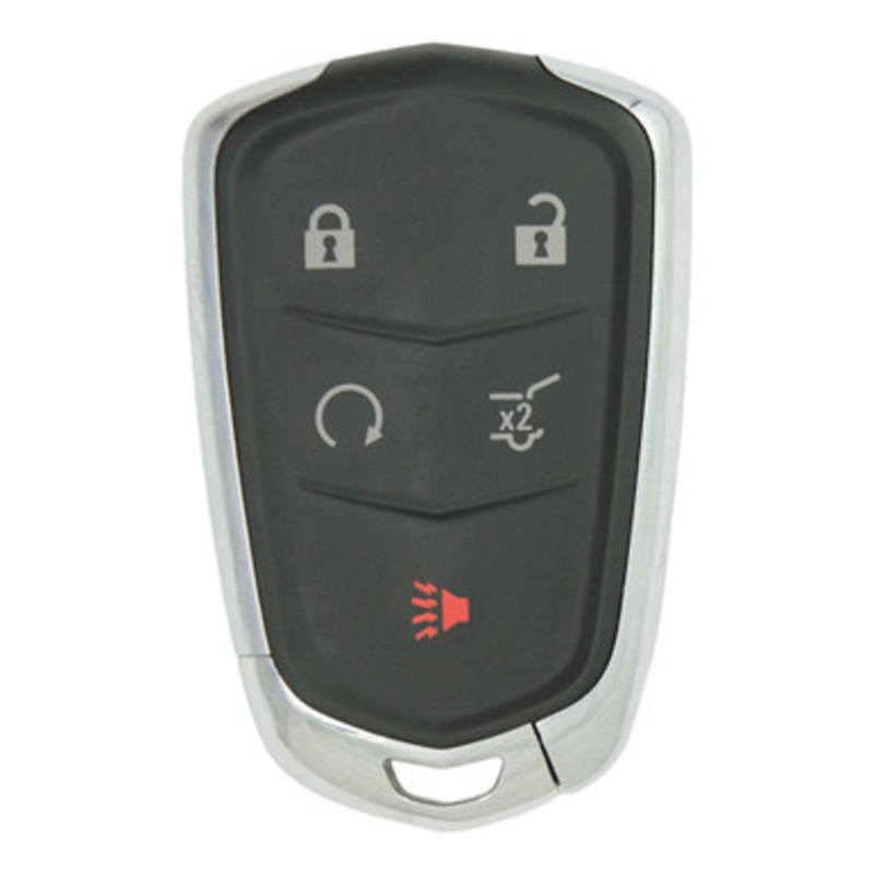 Keyless2Go Cadillac 5-Button Smart Key HYQ2EB 13510245 433 MHz, Premium Aftermarket