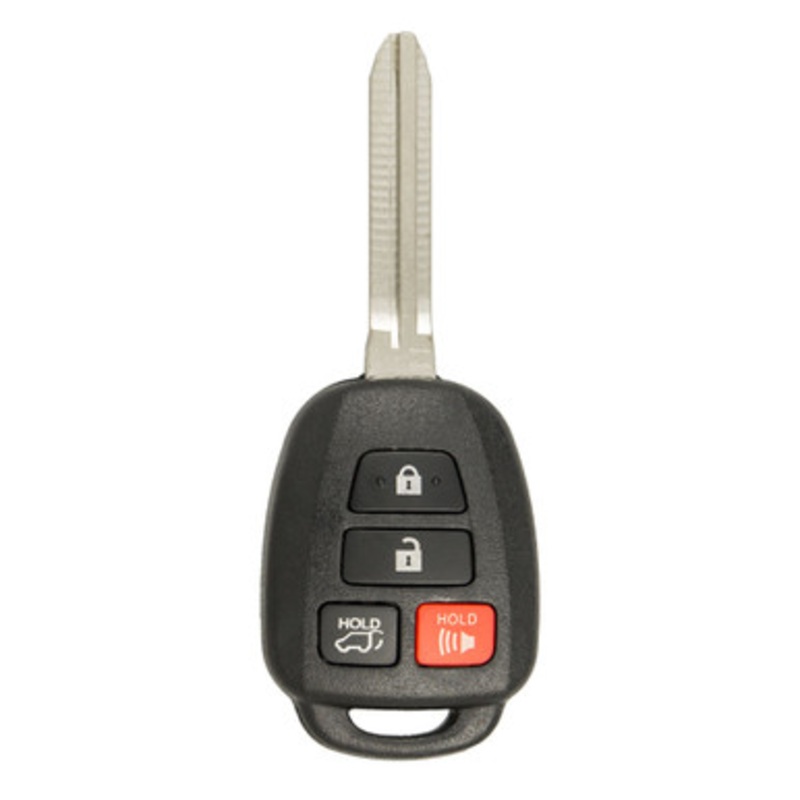 Keyless2Go Toyota 4 Button H Chip Remote Head Key GQ4-52T, 89070-0R100, 315 MHz – Premium Aftermarket