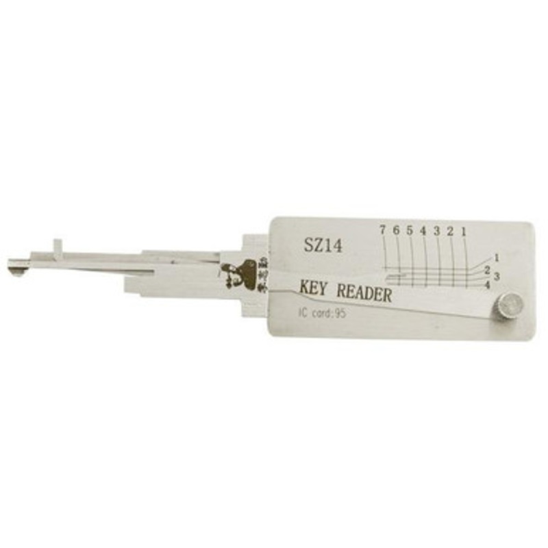 Original Lishi Decoder Reader SZ14 SUZ18 SUZUKI Bike