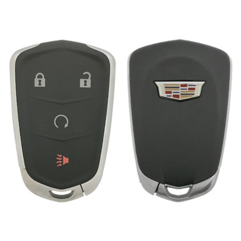 Cadillac 4 Button Smart Key HYQ2EB, 13544051, 433 MHz – Refurbished, Grade A