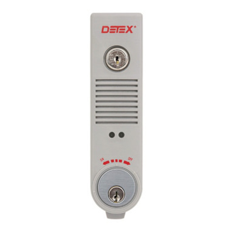 DETEX EAX 500  Surface Mount Battery Powered Door Alarm – Gray