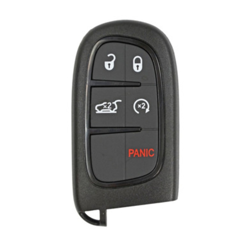 Jeep 5-Button Smart Key GQ4-54T 68141580AG 433 MHz, Refurbished Recase