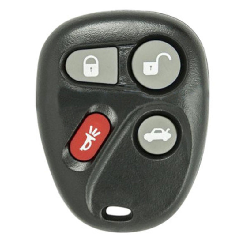 Keyless2Go Buick Cadillac Chevrolet 4-Button Remote KOBUT1BT 25665575