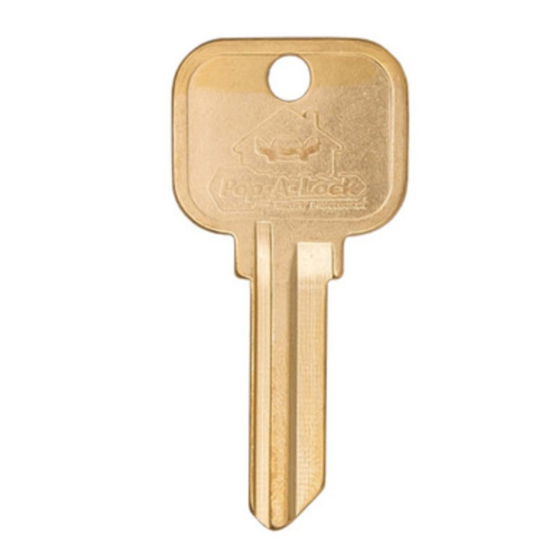 Keyless2Go POP-A-LOCK Kwikset KW1 1176 Key Blank (100 Pack) – Bronze