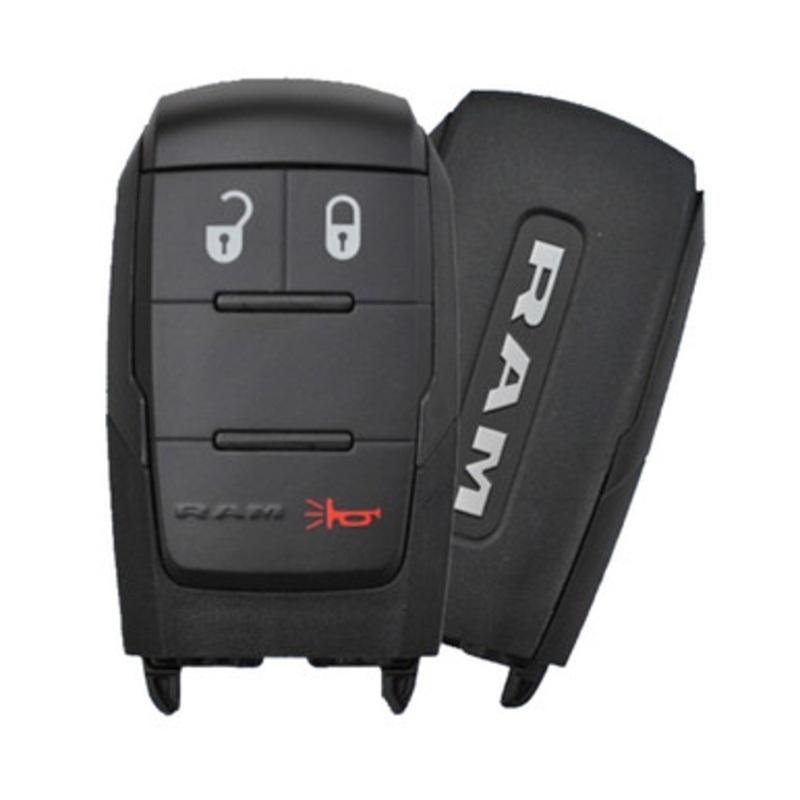 RAM 3 Button Smart Key GQ4-76T, 68375455AB, 433 MHz – Refurbished, Grade A