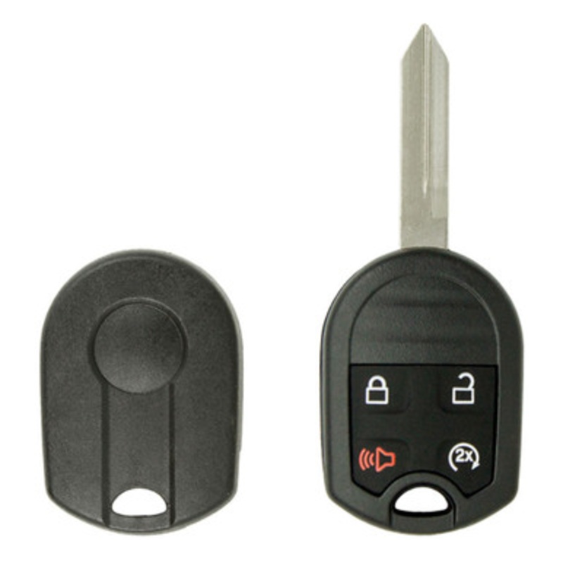 Remote Head Key Shell for Ford 164-R8067 – 4 Button – New Style – Standard Blade