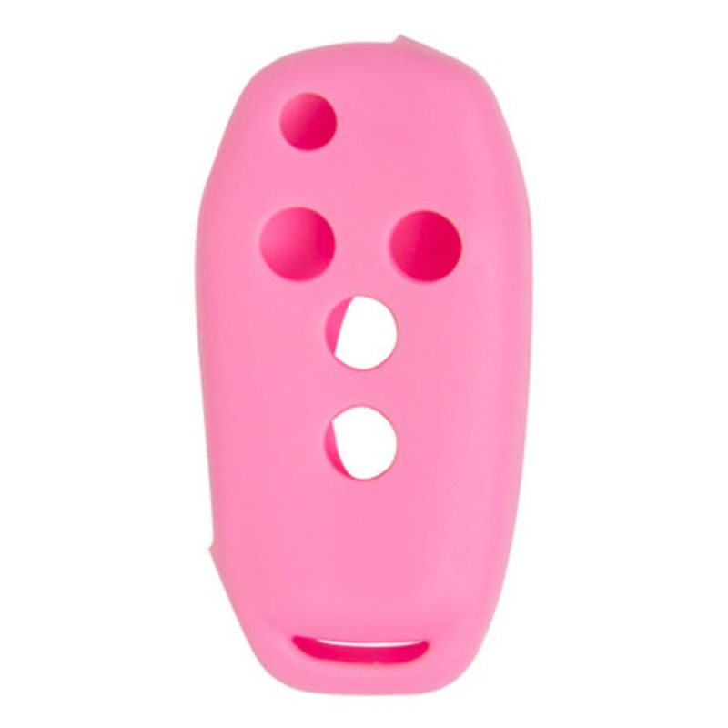 Replacement Silicone Jacket Keyless Remote Cover FRDB94 for Ford 4 Button Flip Key FCC ID: N5FA08TAA – Pink