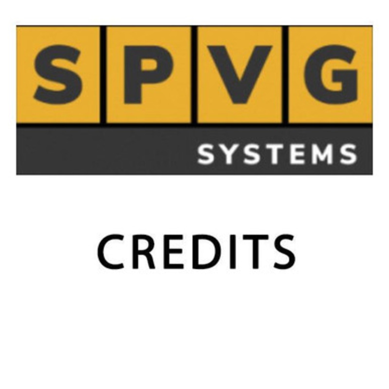 SPVG Credits/Tokens (Requires Valid 2020 SPVG KEY License) – 20000 Credits
