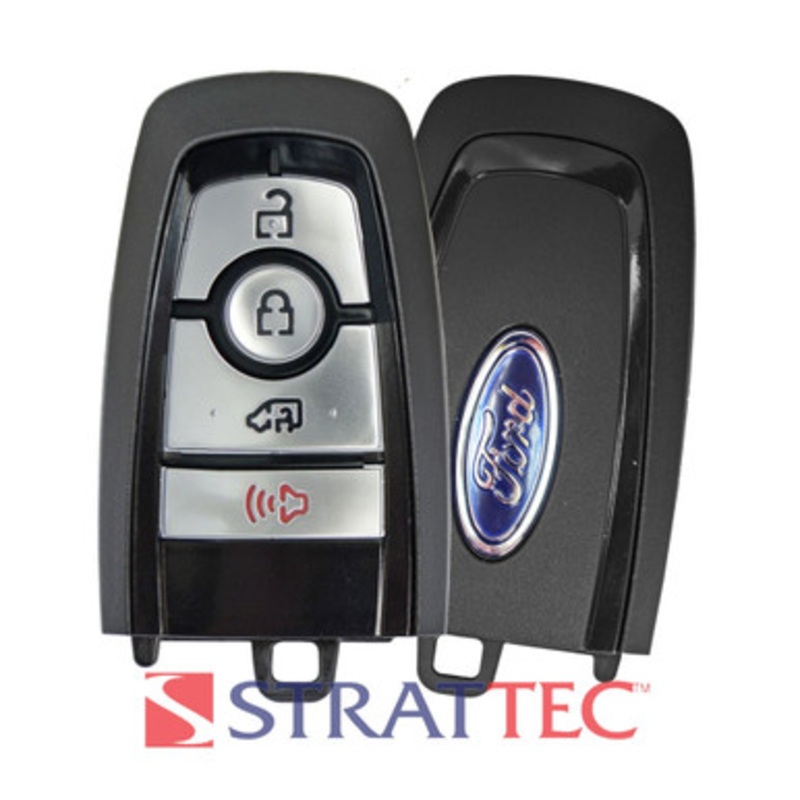 STRATTEC Ford Logo (5938045) 164-R8234 4-Button Smart Key for Ford (315 MHZ) – 1 Way
