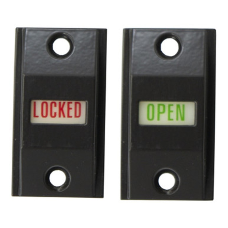Adams Rite 4089-00-121 Exit Indicator Standard 1-3/4 Door –  For MS Deadlocks – Oil Rubbed Bronze