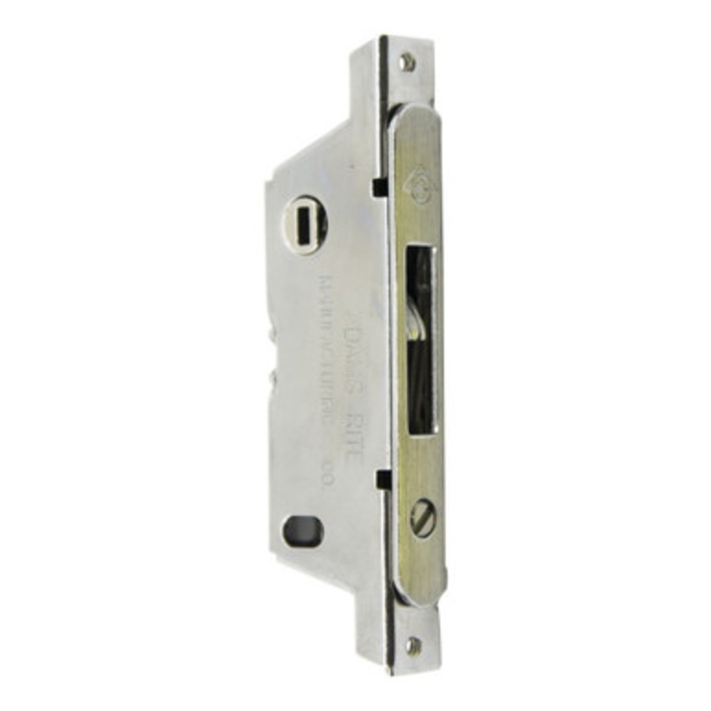 Adams Rite MS1847 Deadlock/Latch For Ultra-Narrow Stile Aluminum Sliding Doors – Satin Stainless