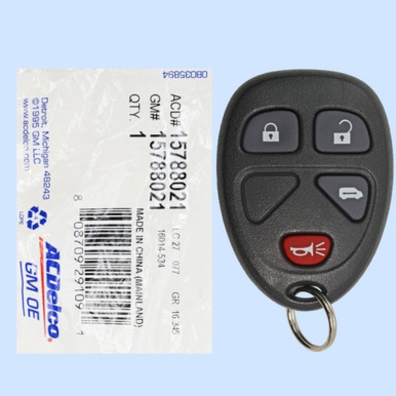Buick Pontiac 4-Button Remote KOBGT04A 15788021 – New OEM