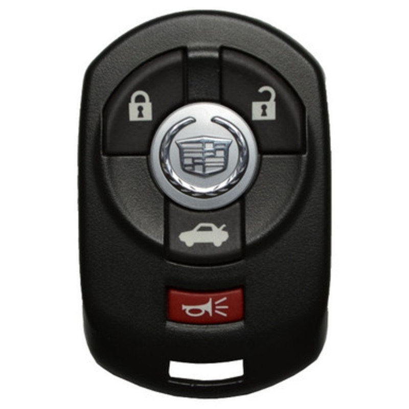 Cadillac 4-Button Remote Smart Key M3N-65981403 15212382 – Refurbished Grade A