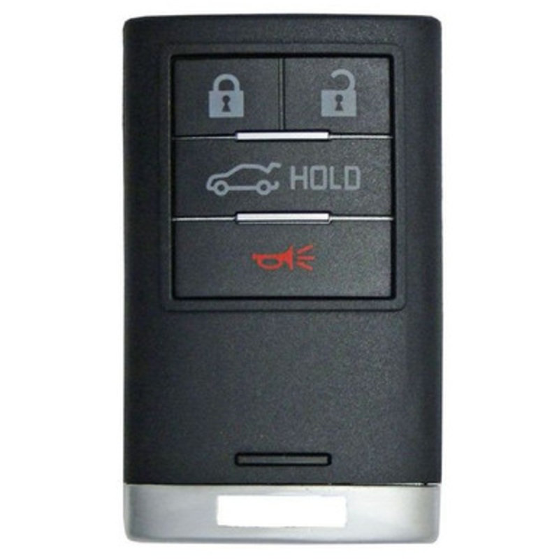 Cadillac 4 Button Smart Key NBG009768T, 22856929, 315 MHz – Refurbished, Grade A