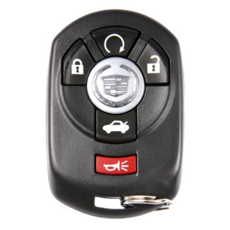 Cadillac 5 Button Driver 2 Remote M3N-65981403, 15212382, 315 MHz – New, OEM