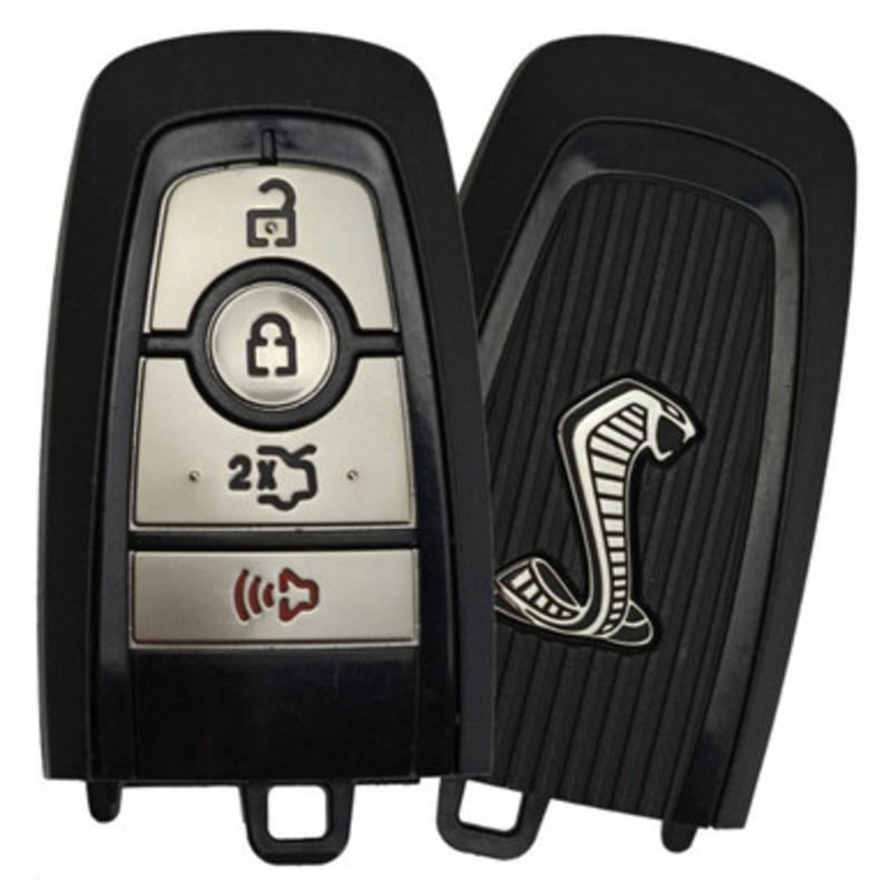 Ford Mustang Cobra 4 Button 1-Way Smart Key M3N-A2C931423, 164-R8187, 315 MHz – Refurbished, Grade A