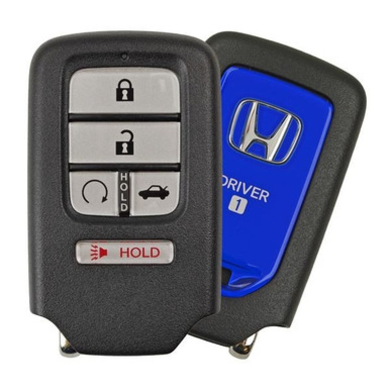 Honda 5 Button Driver 1 Smart Key CWTWB1G0090, 72147-TWA-A21, 433 MHz – Refurbished, Grade A