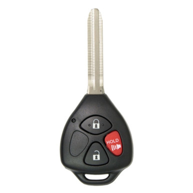 Keyless2Go Remote Head Key Replacement for Toyota MOZB41TG 89070-52850 4D67 Chip, Premium Aftermarket