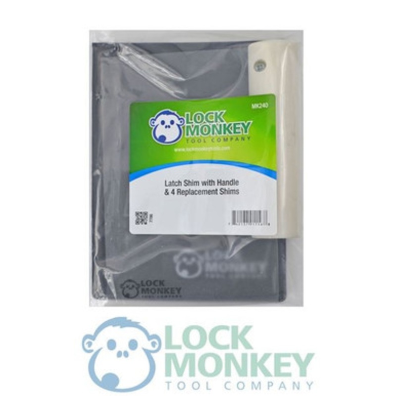 Latch Shim W/Handle and 4 Replacement Shims
