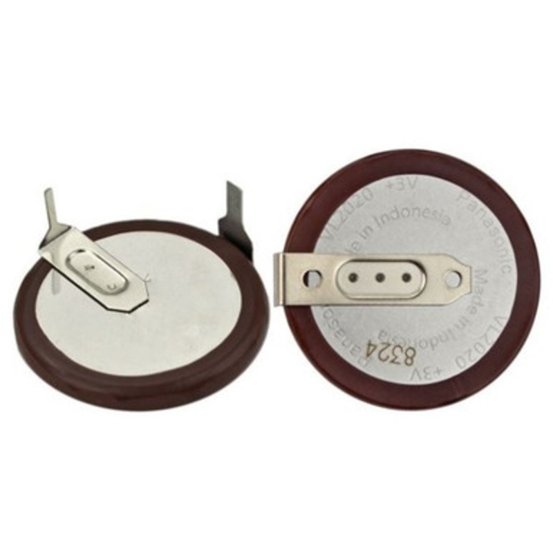 PANASONIC VL2020 Coin Battery 90 Degree