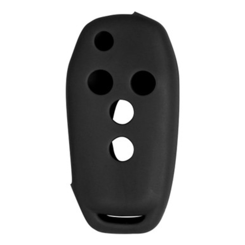 Replacement Silicone Jacket Keyless Remote Cover FRDB94 for Ford 4 Button Flip Key FCC ID: N5FA08TAA – Black