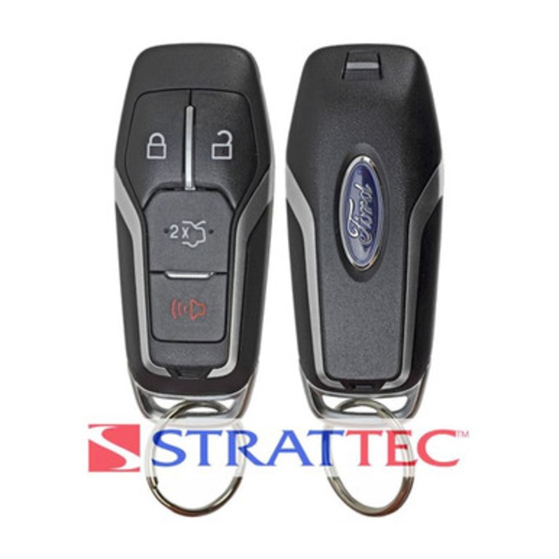STRATTEC Ford Logo (5926060) 164-R8109 4-Button Smart Key for Ford (315 MHZ) – 1 Way