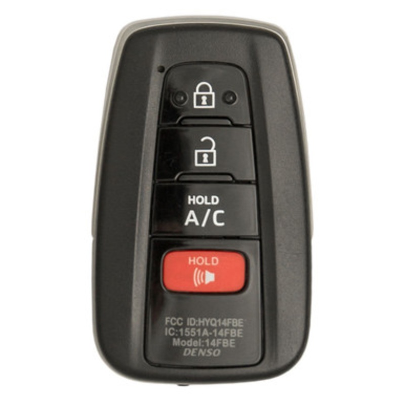 Toyota Prius Prime 4 Button Smart Key HYQ14FBE, 89904-47460, 315 MHz – New OEM