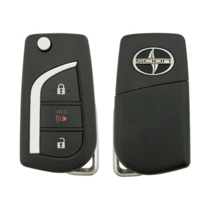 Toyota Scion TC 3 Button Remote Flip Key MOZB95TH 89070-21150 – Refurbished A 182398