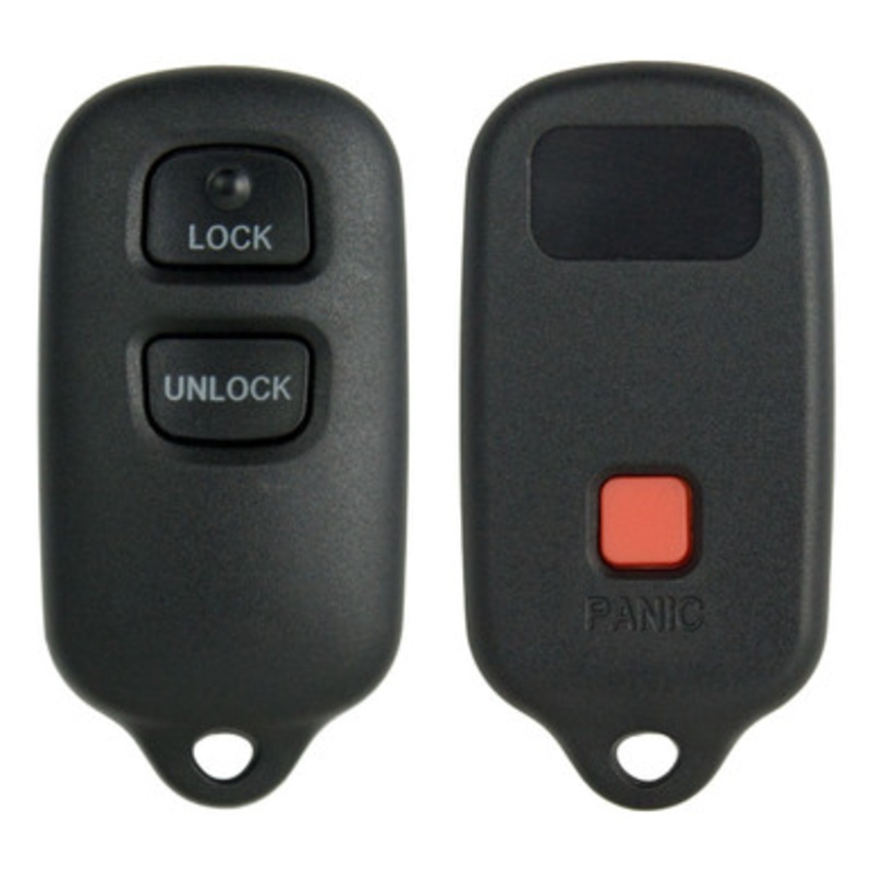 3 Button Replacement Shell Remote for Toyota