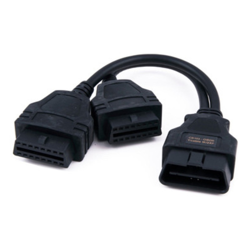ABRITES OBDII Y cable M/2xF