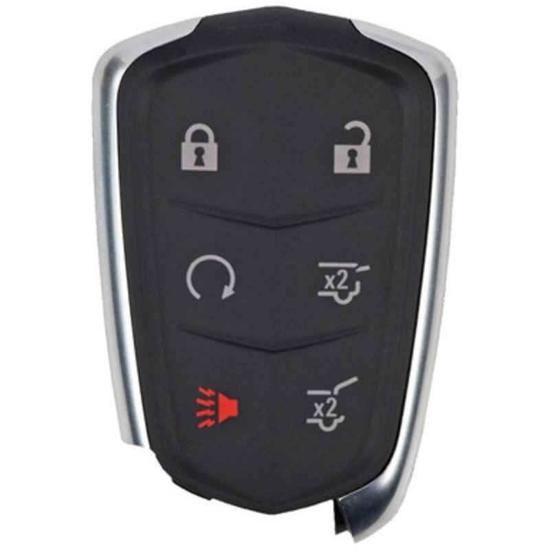 Cadillac 6 Button Smart Key HYQ2AB, 13510242, 315 MHz – Refurbished, Recase