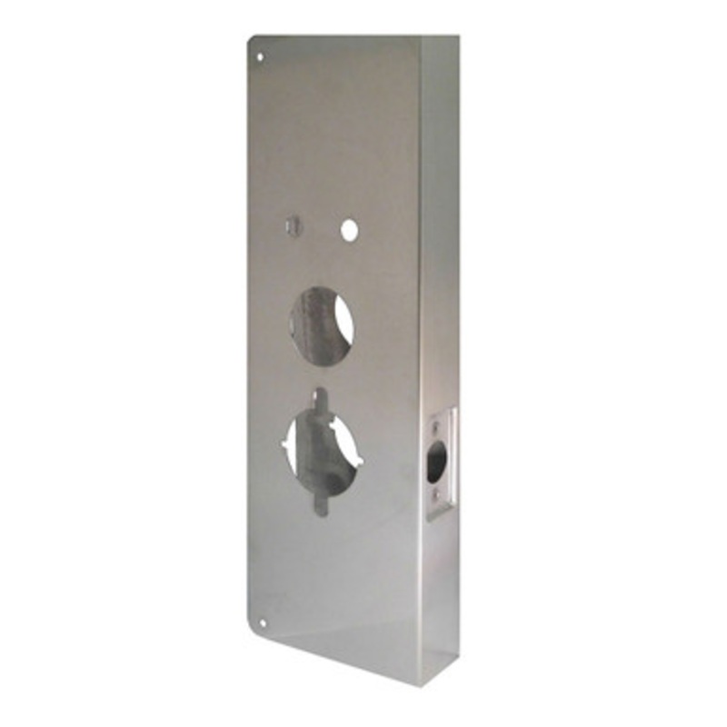 Don-Jo Wrap Around Plate 27-CW For Alarm Lock 2700/T2, 3000 & DL 4100 Series Trilogy Lock – 630 Finish