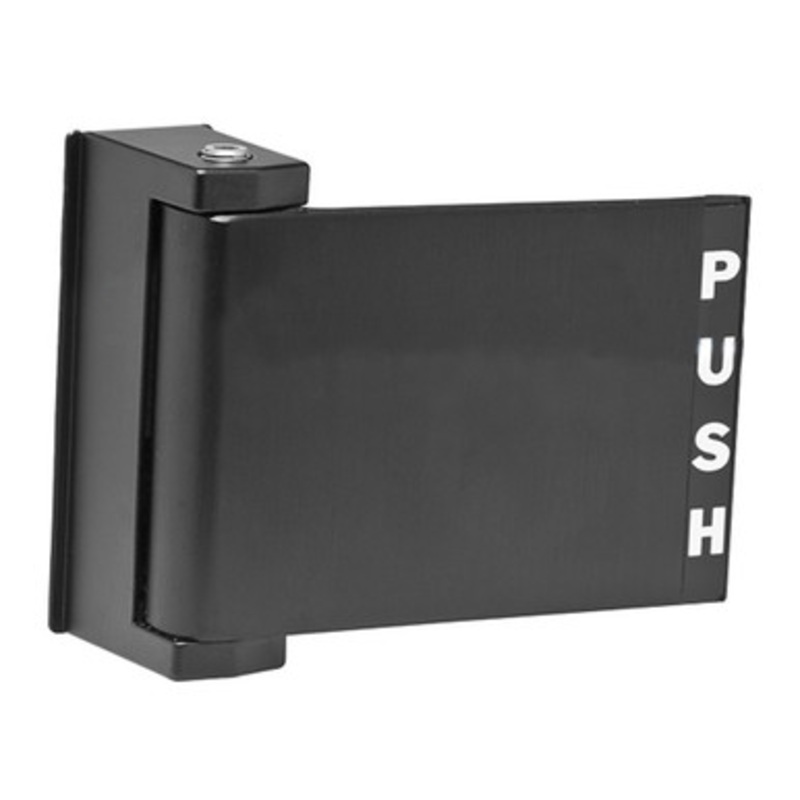 ILCO Storefront Paddle 459 Series – Push To Right – Black