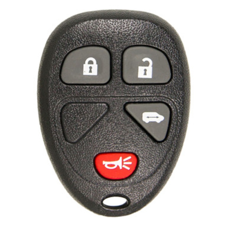Keyless2Go Buick Chevrolet Pontiac 4-Button Remote KOBGT04A 15100812