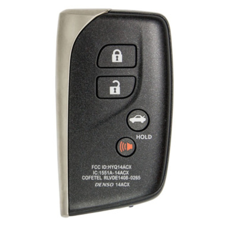 Lexus 4 Button Proximity Smart Key (GNE Board – 5290) HYQ14ACX, 89904-50K80, 315 MHz – New, OEM