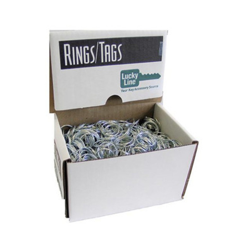Lucky Line 75900 Give Away Key Rings 1-Inch Diameter – 1000 Pcs – Display Box