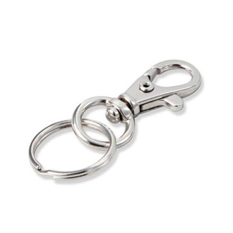 Lucky Line MINI Trigger Snap With Split Key Ring – 5 Pcs – Carded