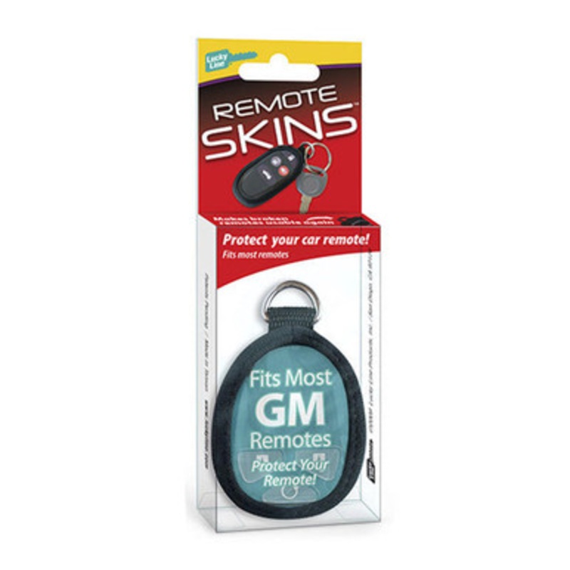 Lucky Line Remote Skin For GM Black – 5 Pcs – Carded