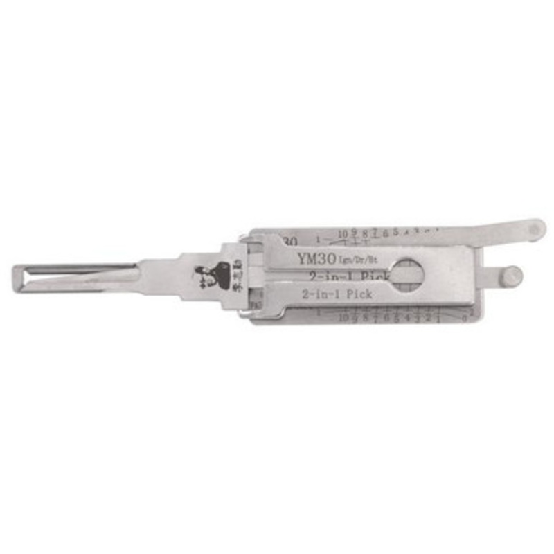 Original Lishi YM30 Saab S32YS 2-in-1 Pick – Door/Trunk