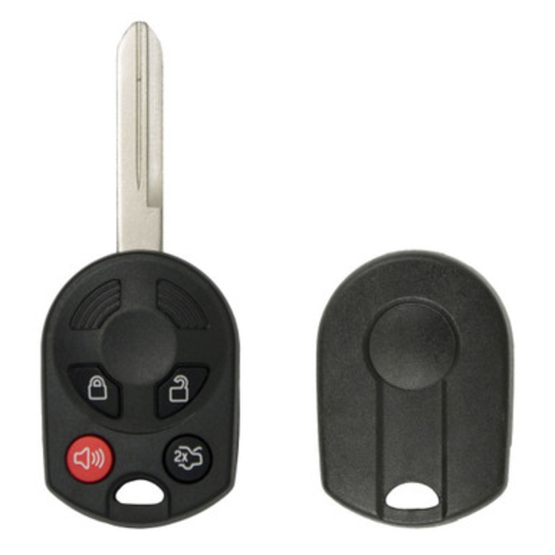 Remote Head Key Shell for Ford 164-R7040 OUCD6000022 – 4 Button – Old Style – Standard Blade