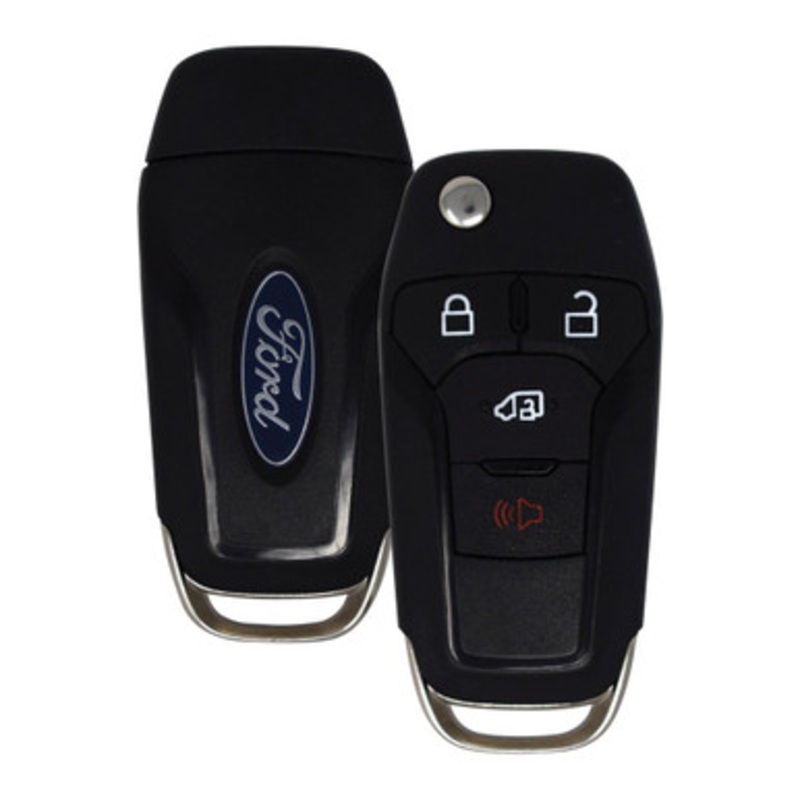 Strattec 5938098 4 Button Flip Key For Ford Transit Connect 164-R8236 N5F-A08TAA