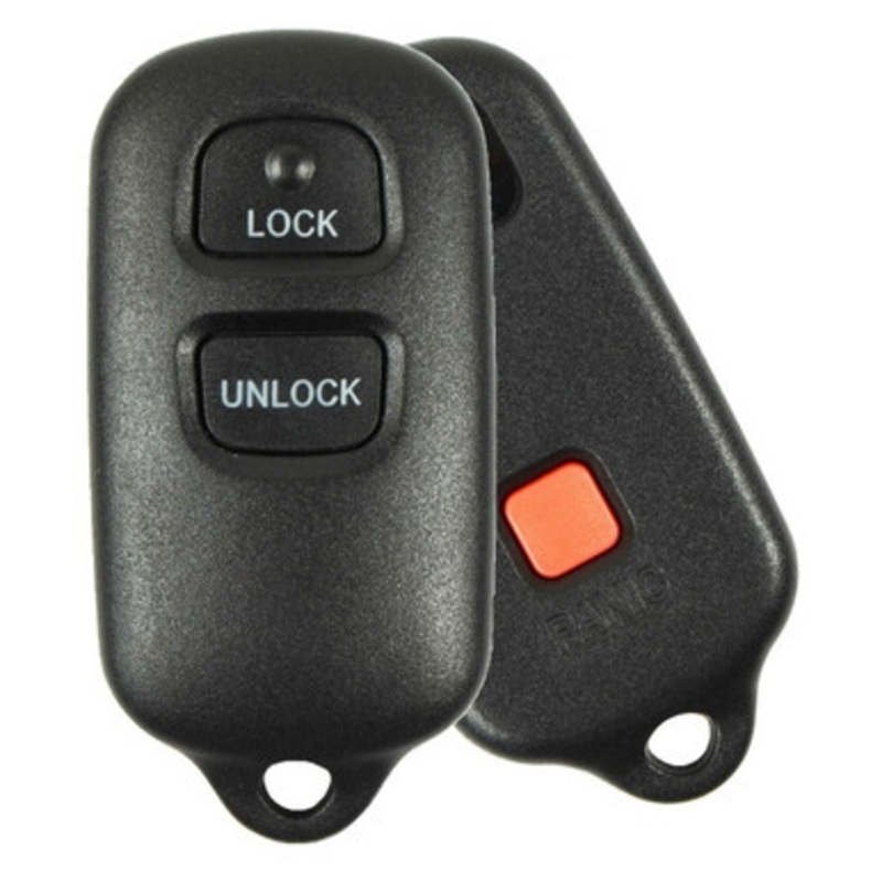 Toyota 3-Button Remote BAB237131-056 08191-00922