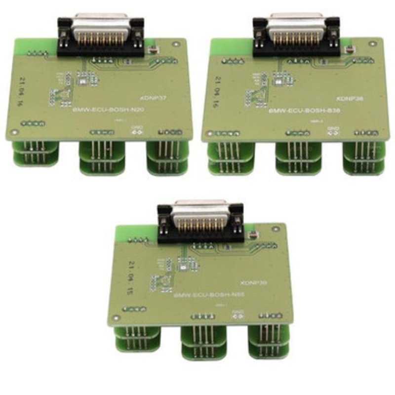Xhorse XDNP33 ECU Interface Board Adapters Set For BMW N20 B38 N55 (Includes XDNP37, XDNP38, XDNP39) For Key Tool Plus & Mini Prog