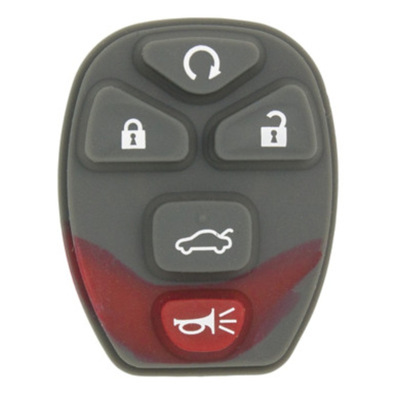 5 Button Replacement Pad for GM FCC ID: OUC60270 / OUC60221 10337867 / 331