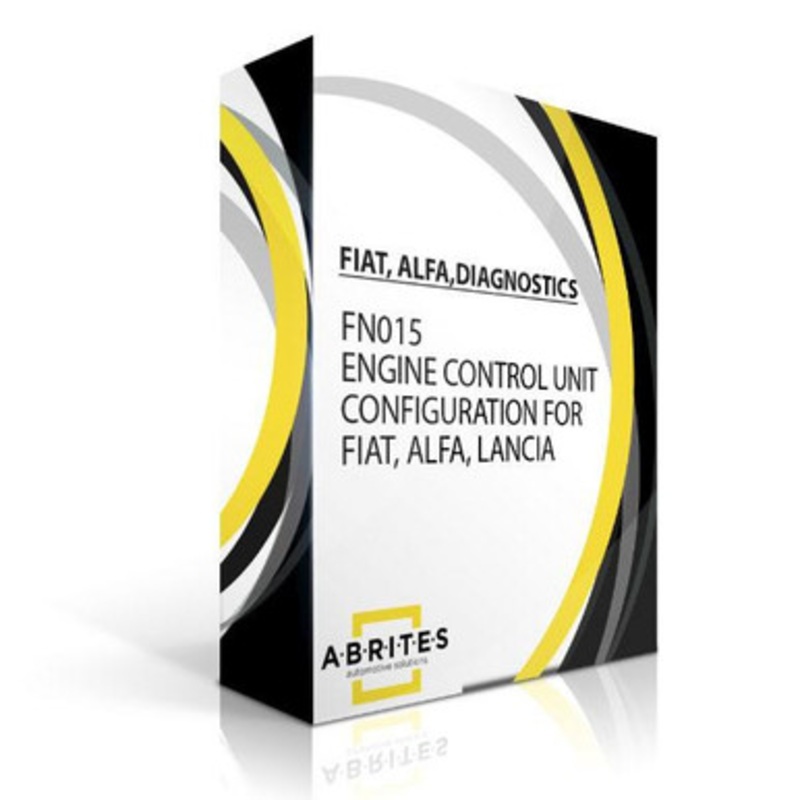 ABRITES FN015 Engine Control Unit Configuration Manager For Fiat, Alfa, Lancia Diagnostics – Software