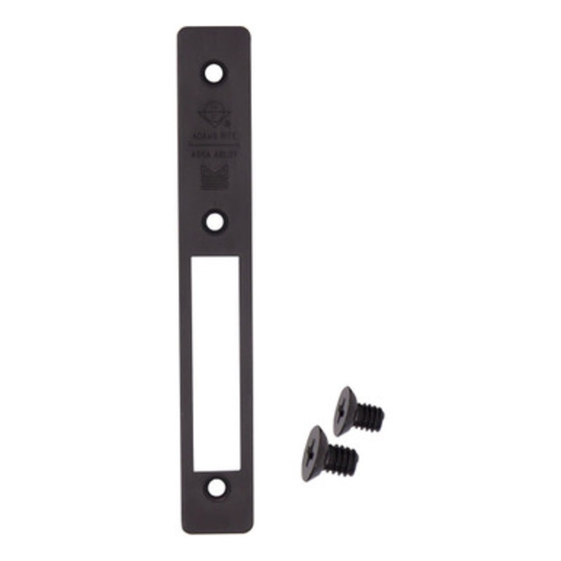 Adams Rite 24-0384 Faceplate – Flat – For MS1850 Series Deadlatch – Bronze Anodized