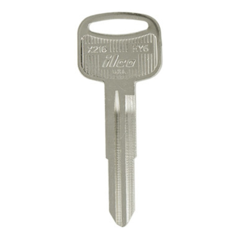 ILCO AF01414002 HY6 Mechanical Key, Pack of 10