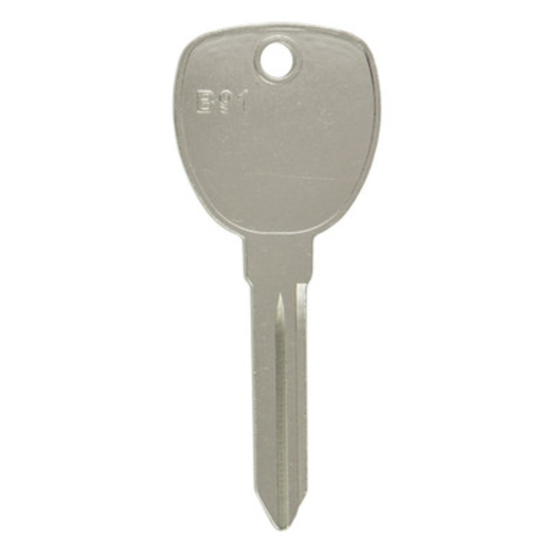 Keyless2Go Replacement B91 Mechanical Key, Pack of 10