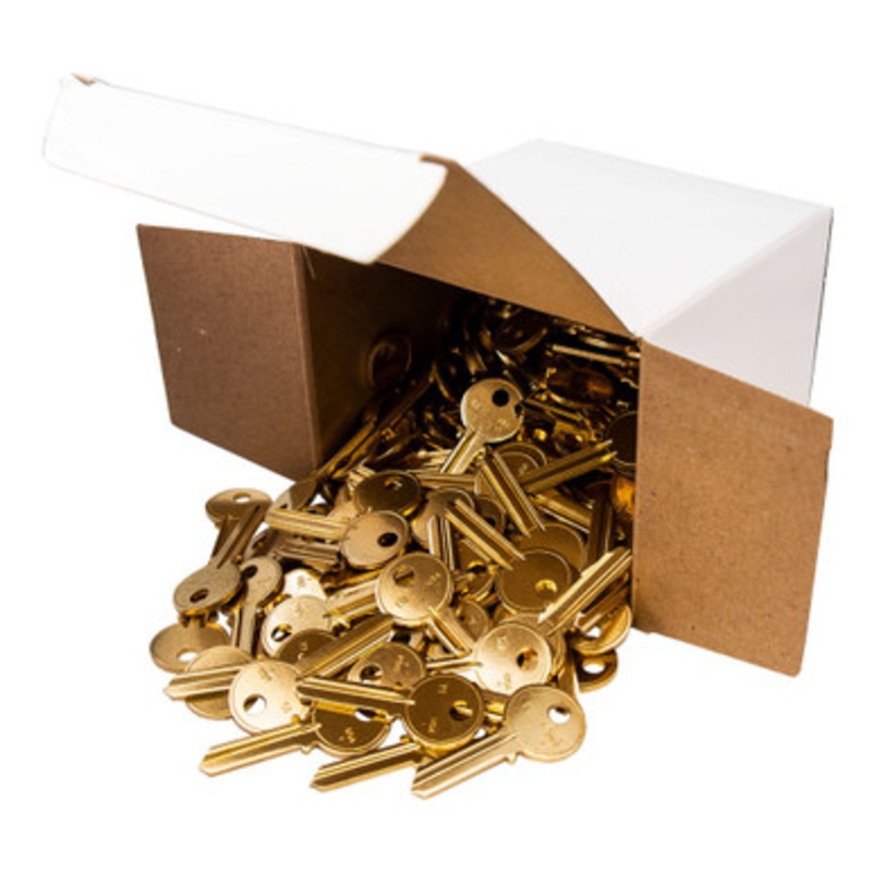 Keyless2Go YALE Y1 Brass Keys 250 Pack – MADE IN USA