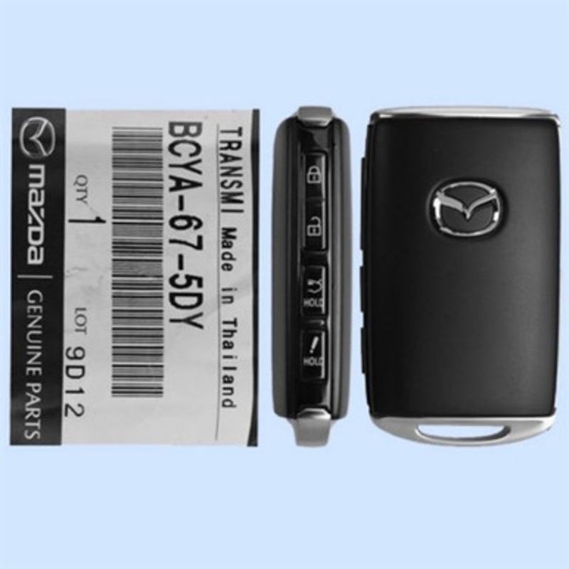 Mazda 4 Button Smart Key WAZSKE11D01, BCYA-67-5DY, 315 MHz – New OEM